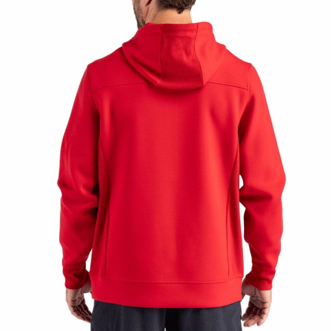 Tampa Bay Buccaneers Cutter & Buck Roam Eco Half-Zip Recycled Pullover Hoodie Red | NFL