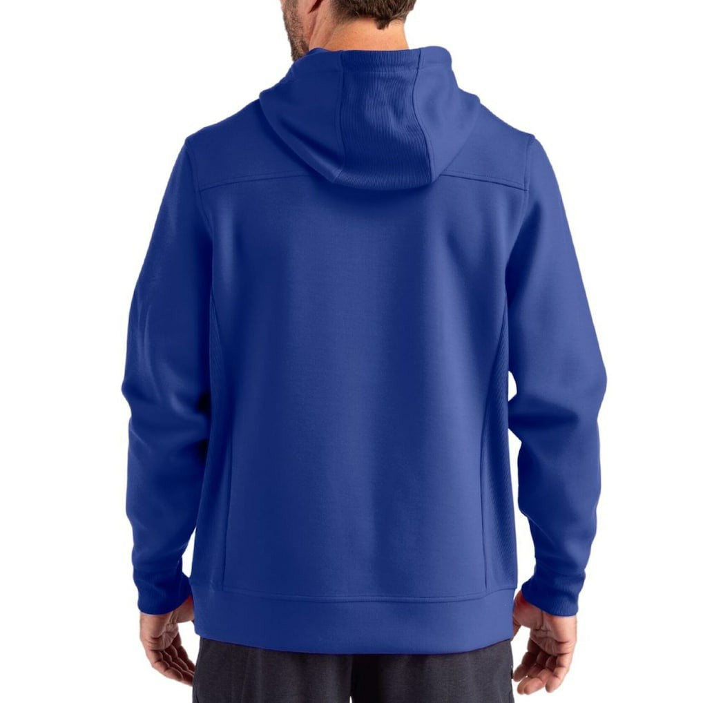 Indianapolis Colts Cutter & Buck Roam Eco Half-Zip Recycled Pullover Hoodie Royal | NFL