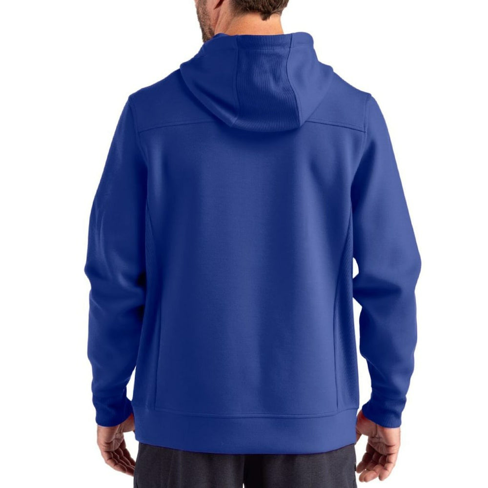 Indianapolis Colts Cutter & Buck Roam Eco Half-Zip Recycled Pullover Hoodie Royal | NFL