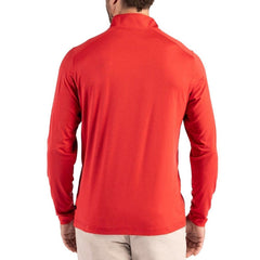 Kansas City Chiefs Cutter & Buck Coastline Epic Comfort Recycled Quarter-Zip Pullover Red | NFL
