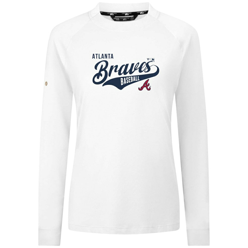 Atlanta Braves Levelwear Women's Slender Glide T-Shirt - MLB