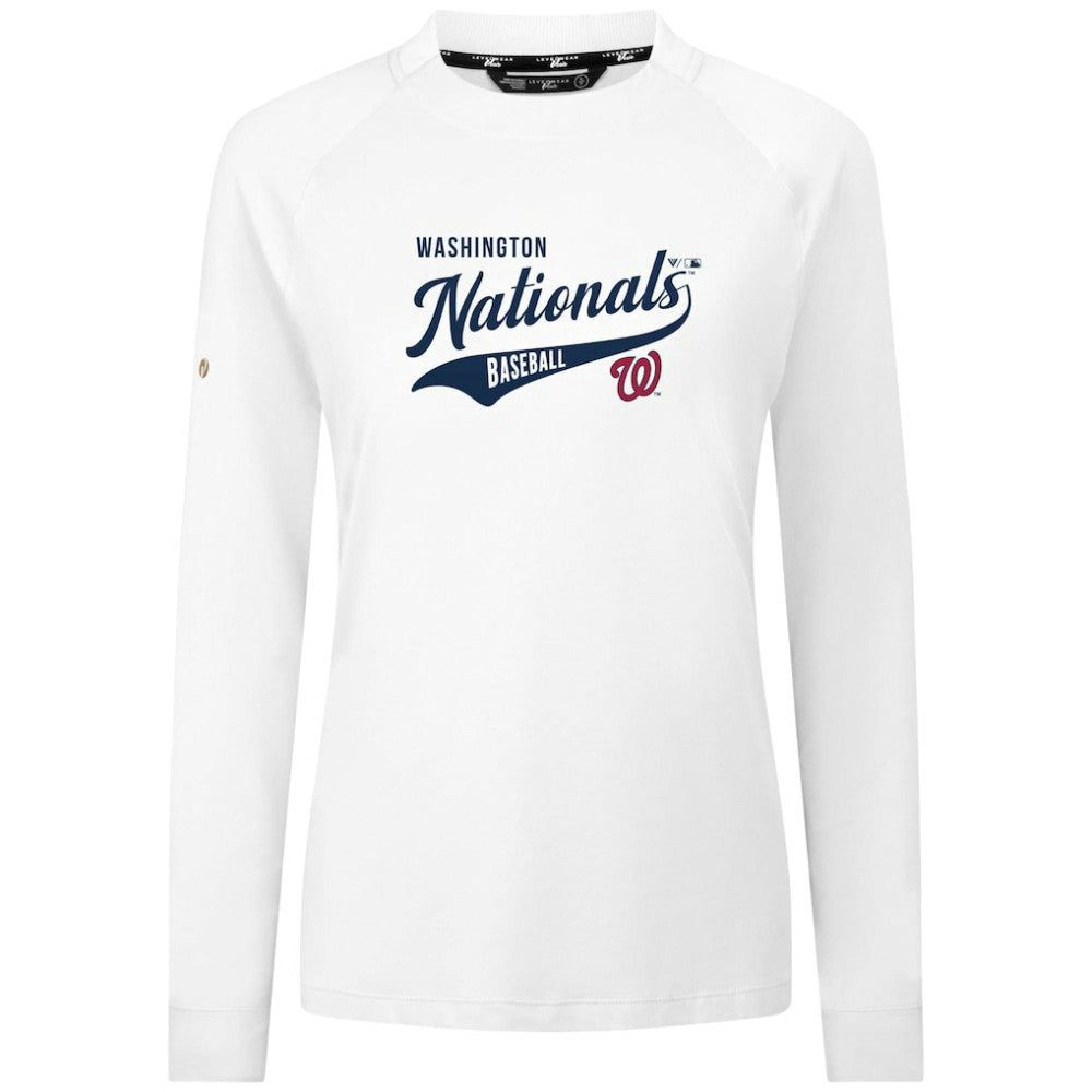 Washington Nationals Levelwear Women's Slender Glide T-Shirt - MLB
