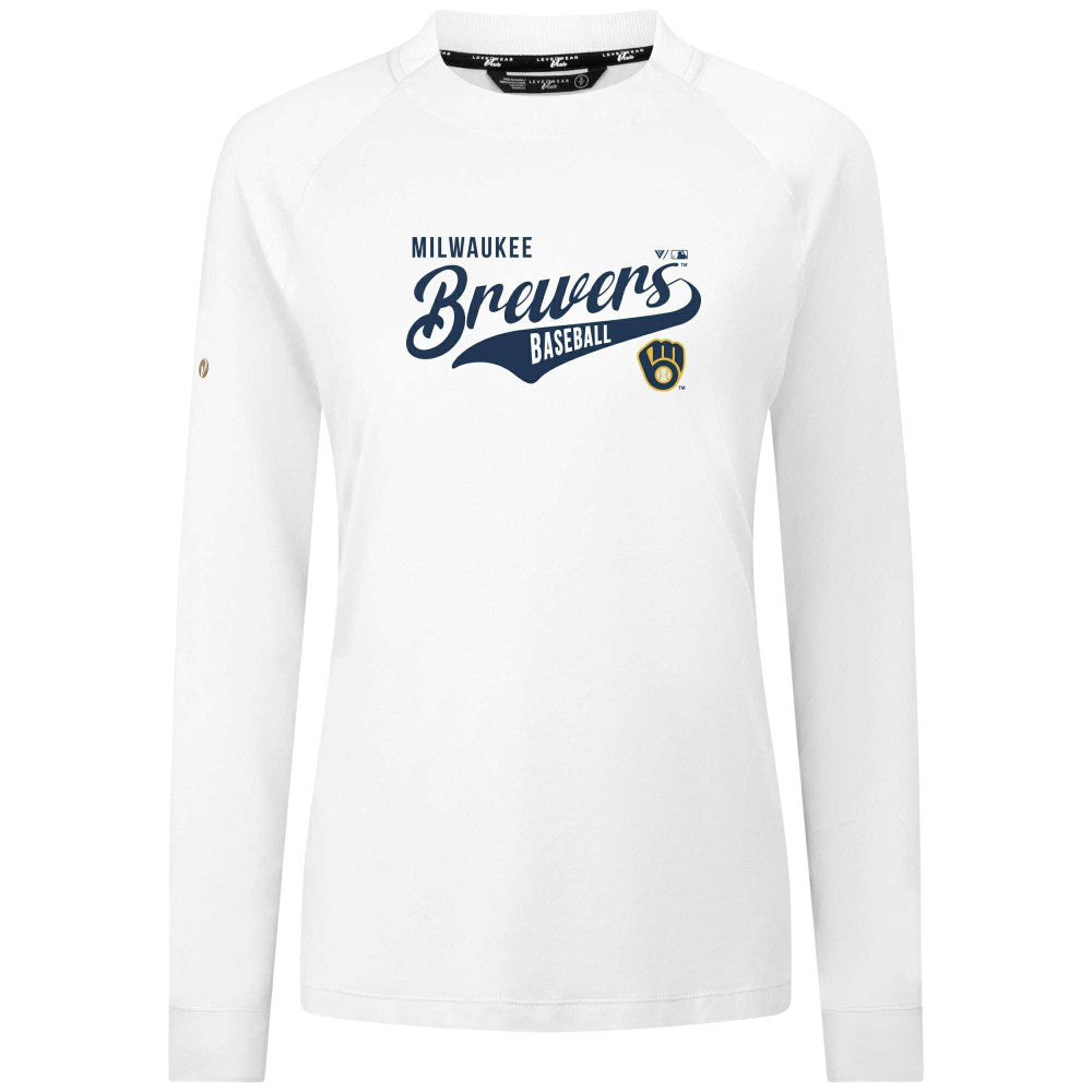 Milwaukee Brewers Levelwear Women's Slender Glide T-Shirt - MLB