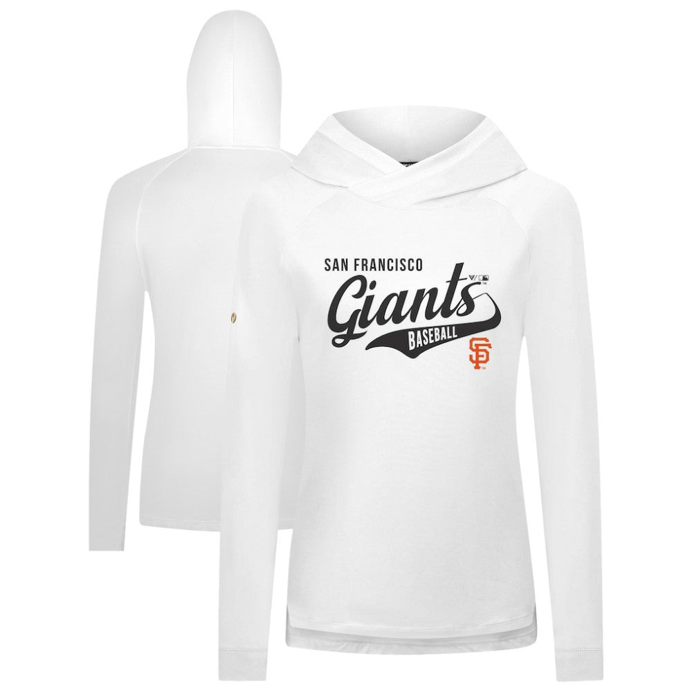 San Francisco Giants Levelwear Women's Slender Glide Raglan Hoodie - MLB