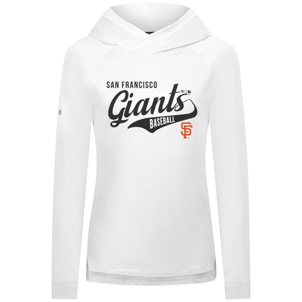 San Francisco Giants Levelwear Women's Slender Glide Raglan Hoodie - MLB