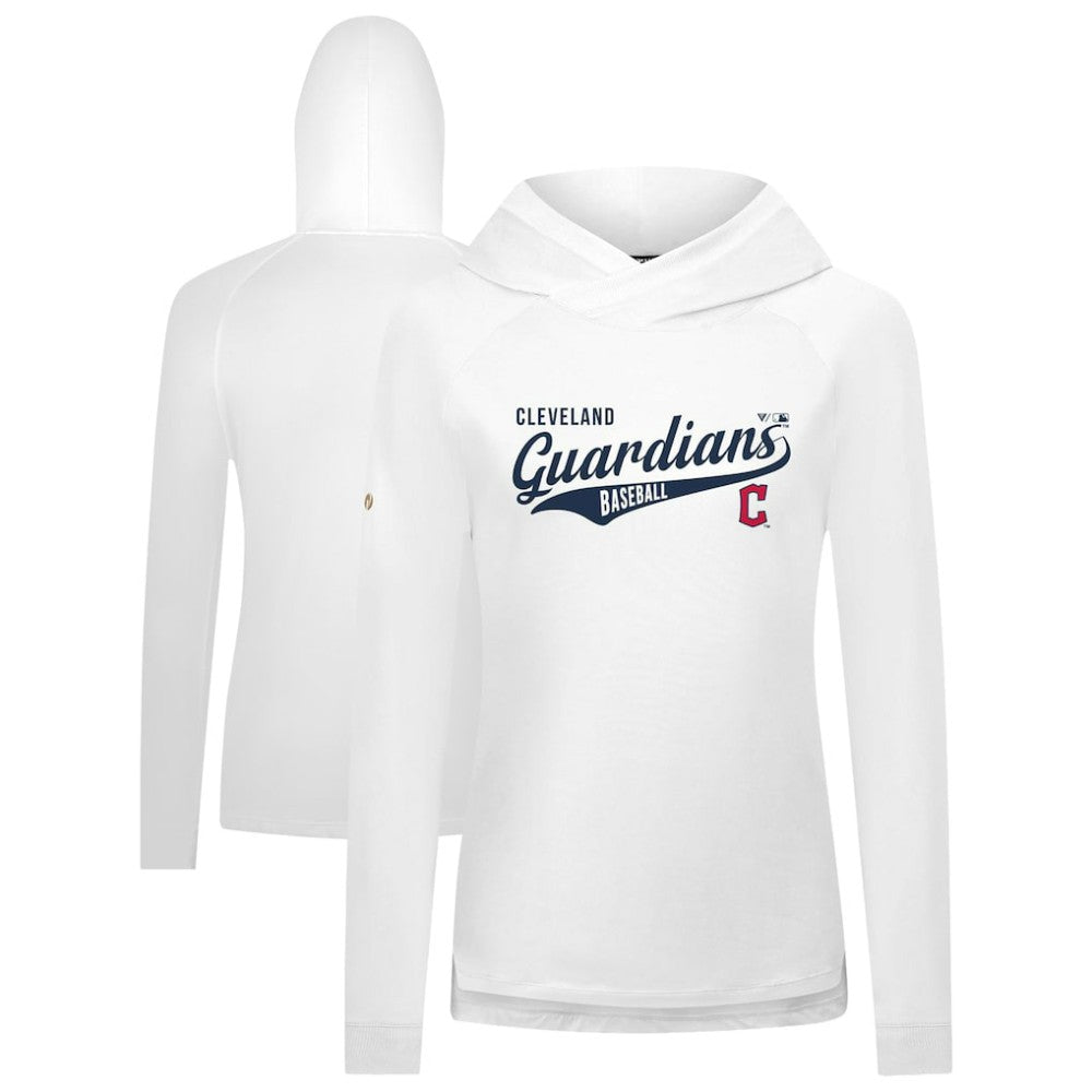 Cleveland Guardians Levelwear Women's Slender Glide Raglan Hoodie - MLB