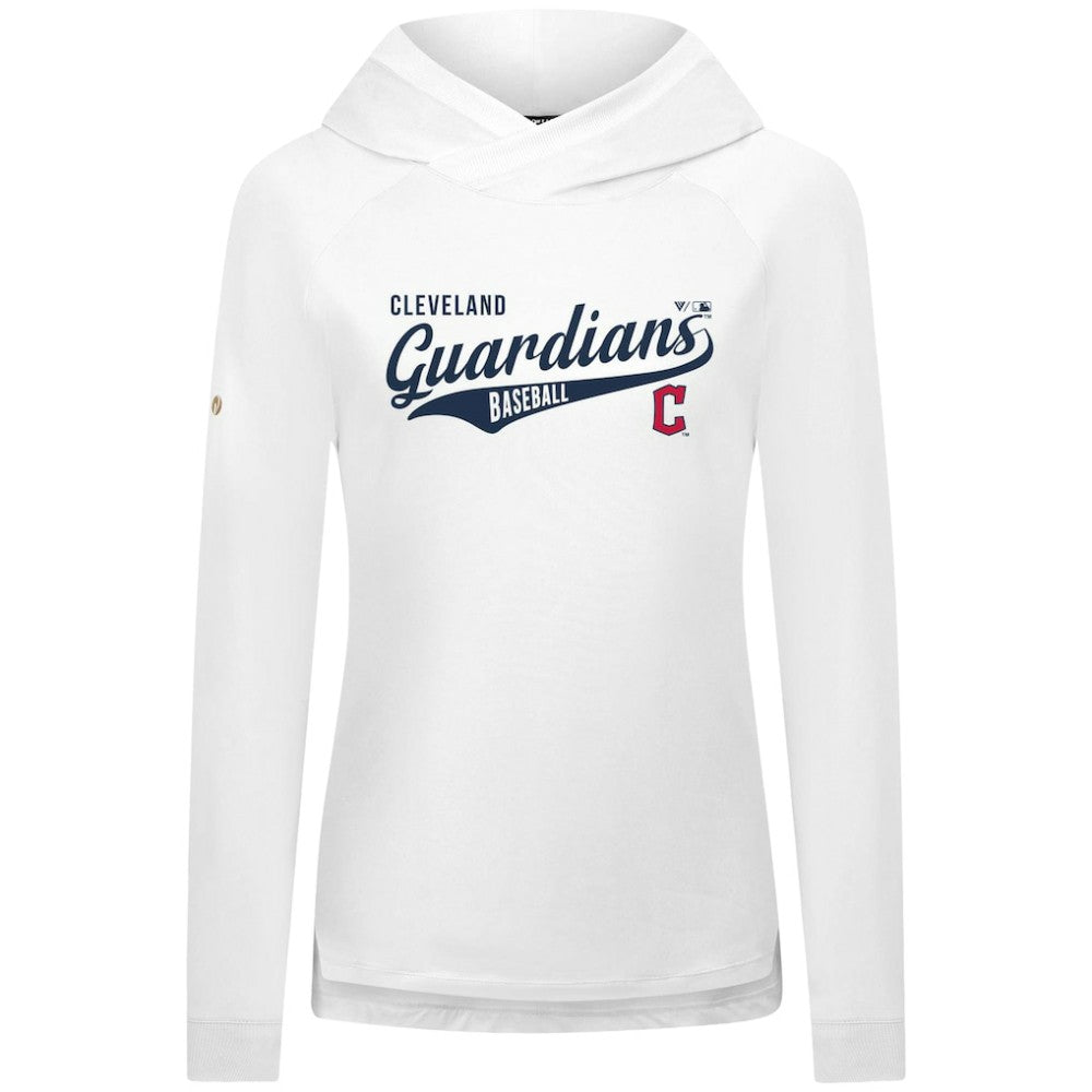 Cleveland Guardians Levelwear Women's Slender Glide Raglan Hoodie - MLB