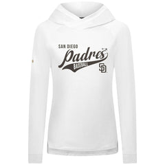 San Diego Padres Levelwear Women's Slender Glide Raglan Hoodie - MLB