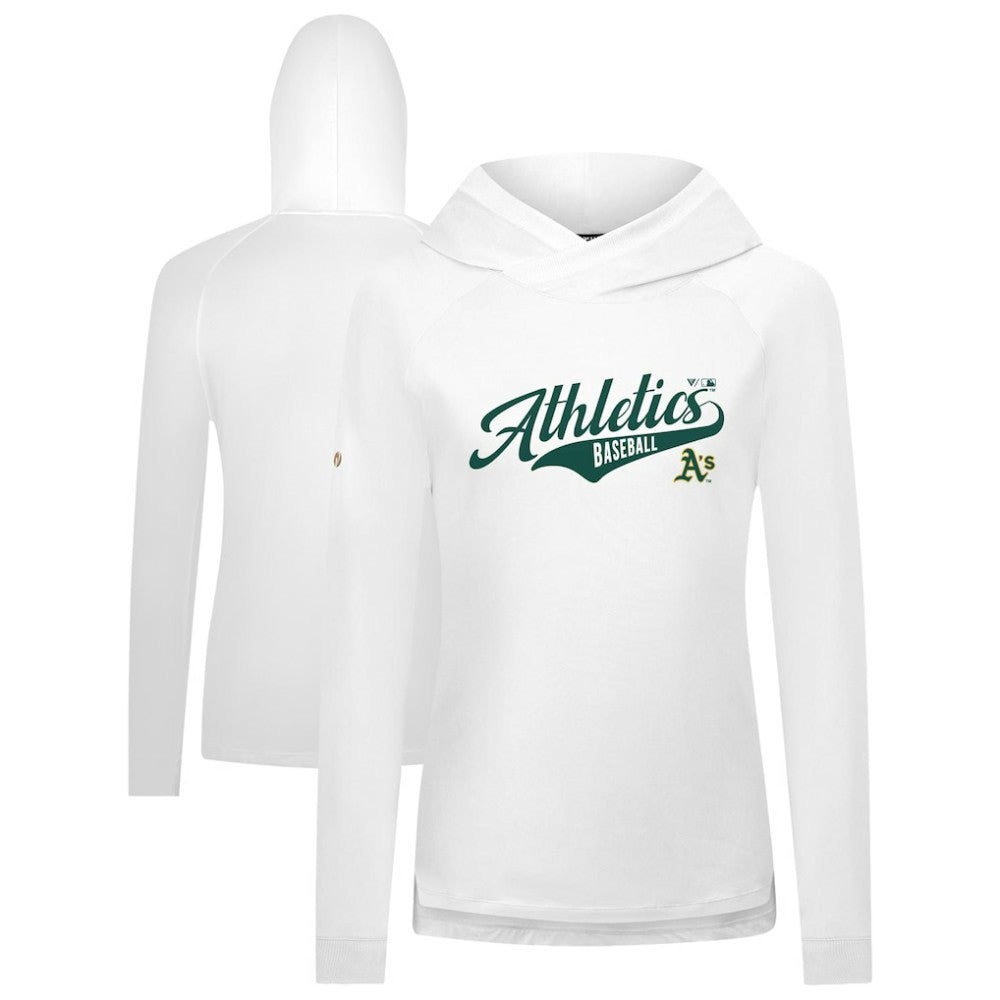 Athletics Levelwear Women's Slender Glide Raglan Hoodie - MLB