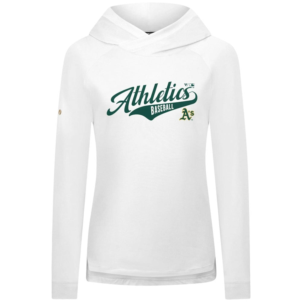 Athletics Levelwear Women's Slender Glide Raglan Hoodie - MLB