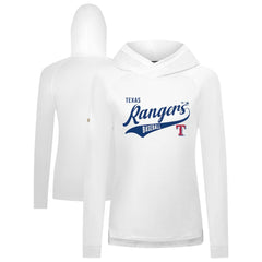 Texas Rangers Levelwear Women's Slender Glide Raglan Hoodie - MLB