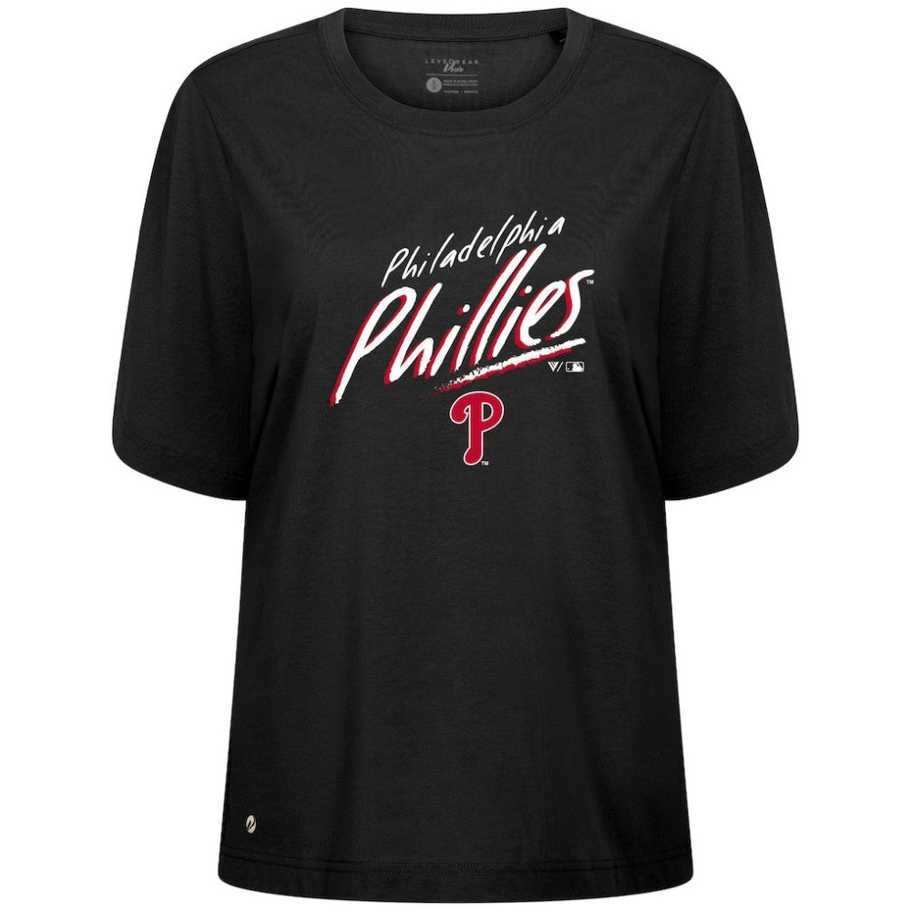 Philadelphia Phillies Levelwear Women's Bloom Sizzle T-Shirt - MLB