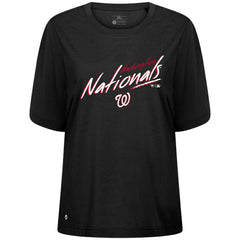 Washington Nationals Levelwear Women's Bloom Sizzle T-Shirt - MLB