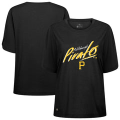 Pittsburgh Pirates Levelwear Women's Bloom Sizzle T-Shirt - MLB