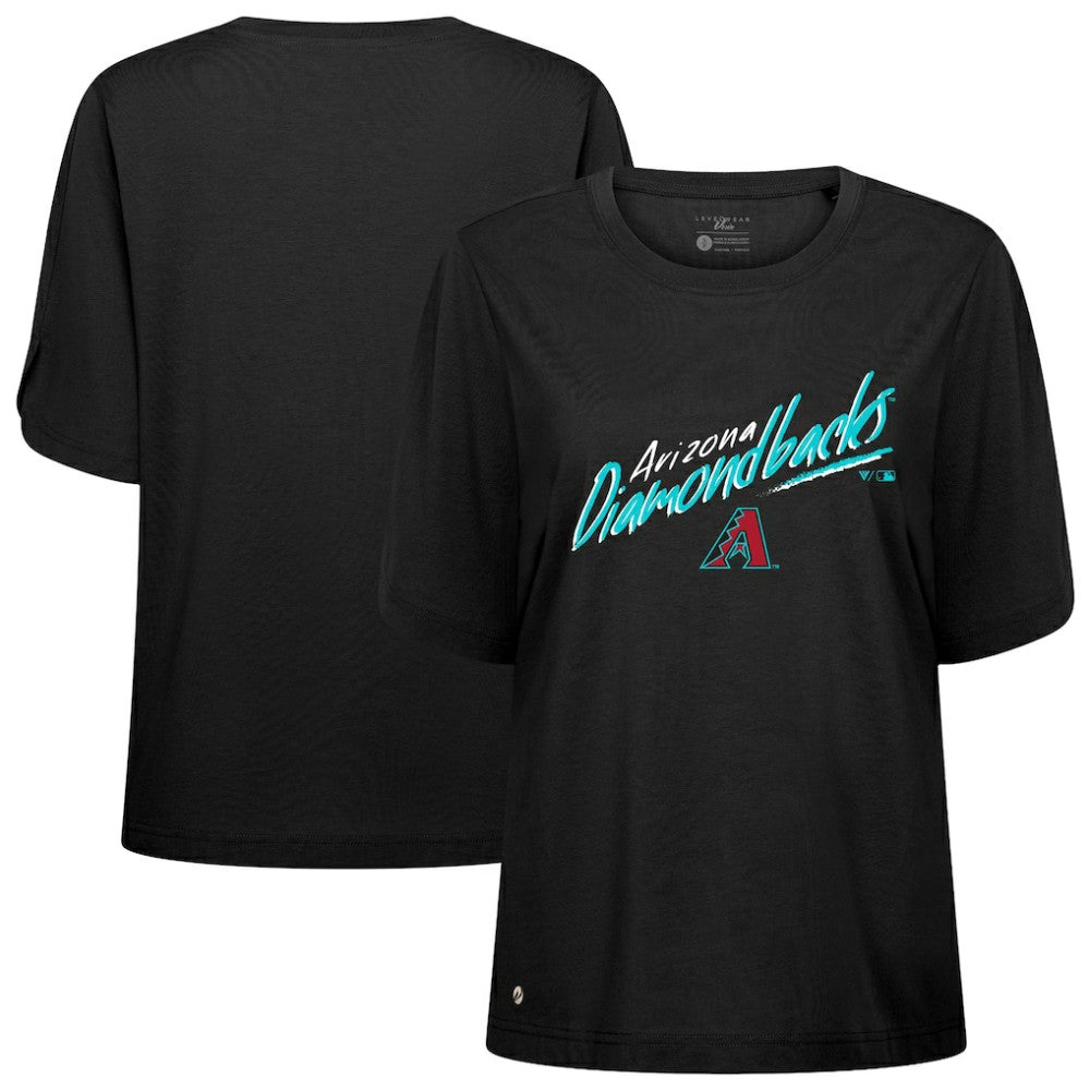Arizona Diamondbacks Levelwear Women's Bloom Sizzle T-Shirt - MLB