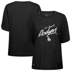 Los Angeles Dodgers Levelwear Women's Bloom Sizzle T-Shirt - MLB