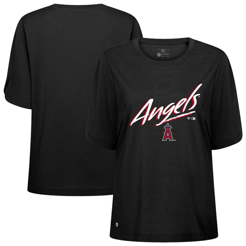 Los Angeles Angels Levelwear Women's Bloom Sizzle T-Shirt - MLB