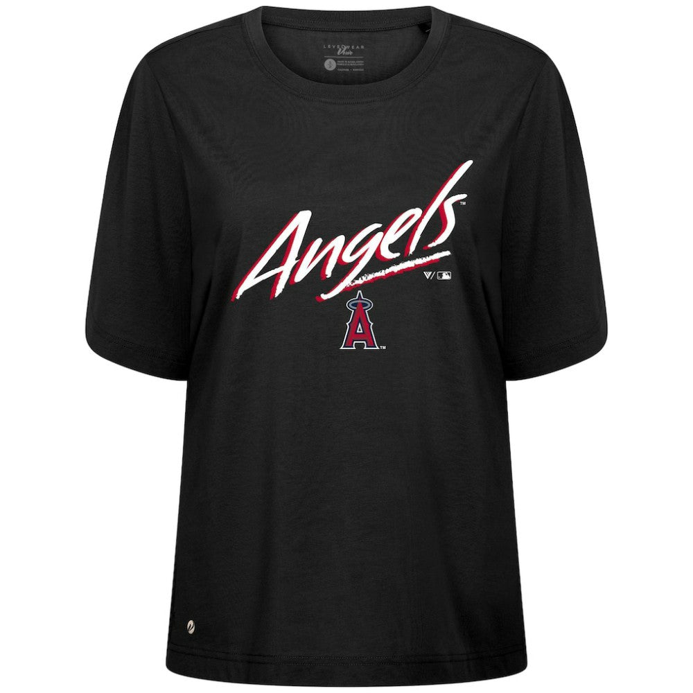 Los Angeles Angels Levelwear Women's Bloom Sizzle T-Shirt - MLB
