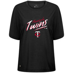 Minnesota Twins Levelwear Women's Bloom Sizzle T-Shirt - MLB