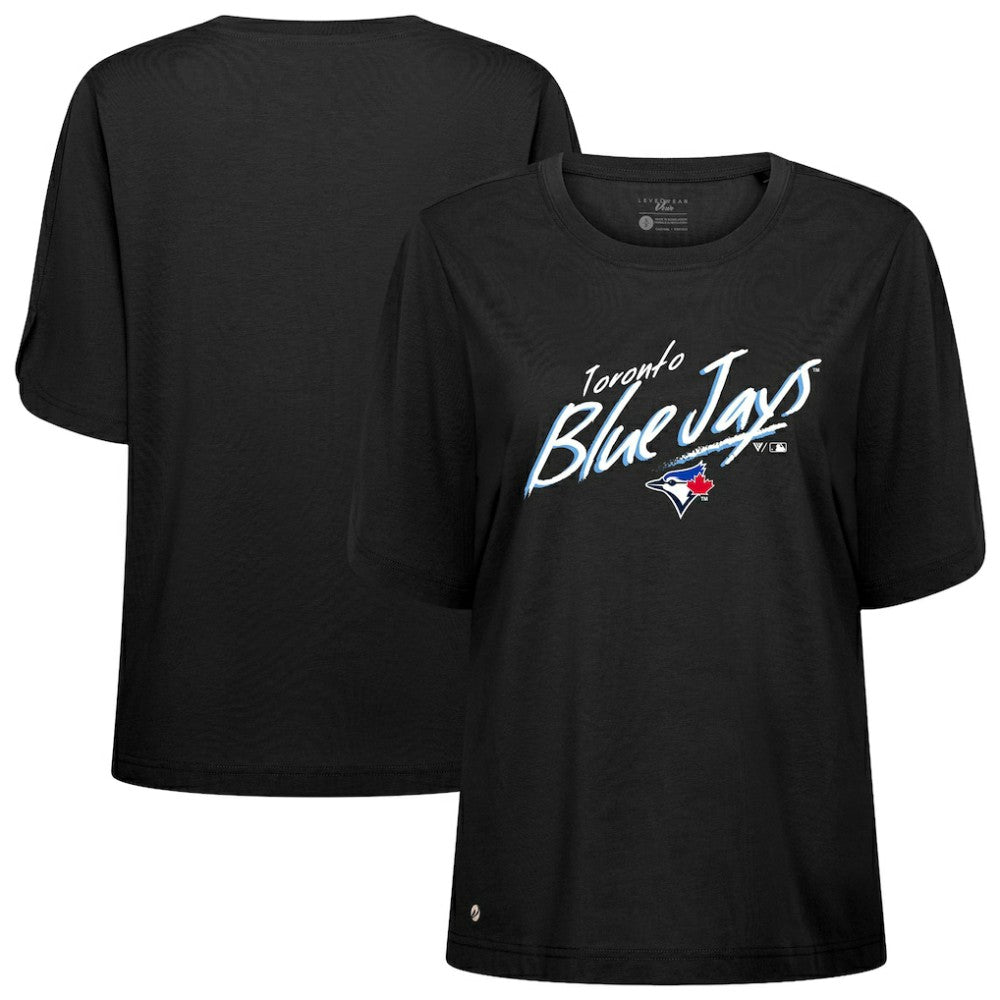 Toronto Blue Jays Levelwear Women's Bloom Sizzle T-Shirt - MLB