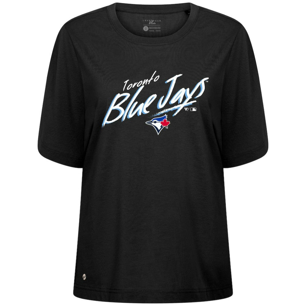 Toronto Blue Jays Levelwear Women's Bloom Sizzle T-Shirt - MLB