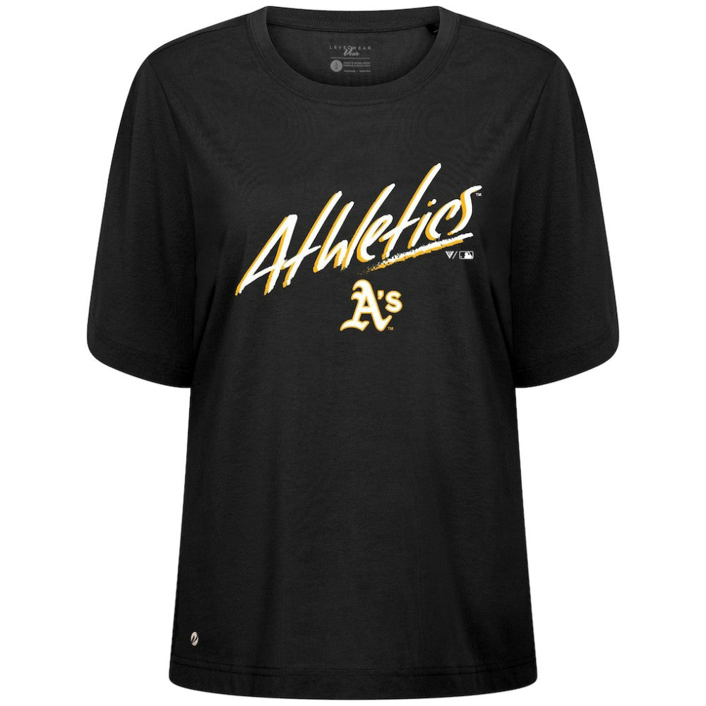 Athletics Levelwear Women's Bloom Sizzle T-Shirt - MLB