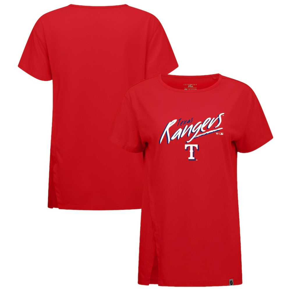 Texas Rangers Levelwear Women's Influx Sizzle T-Shirt - MLB
