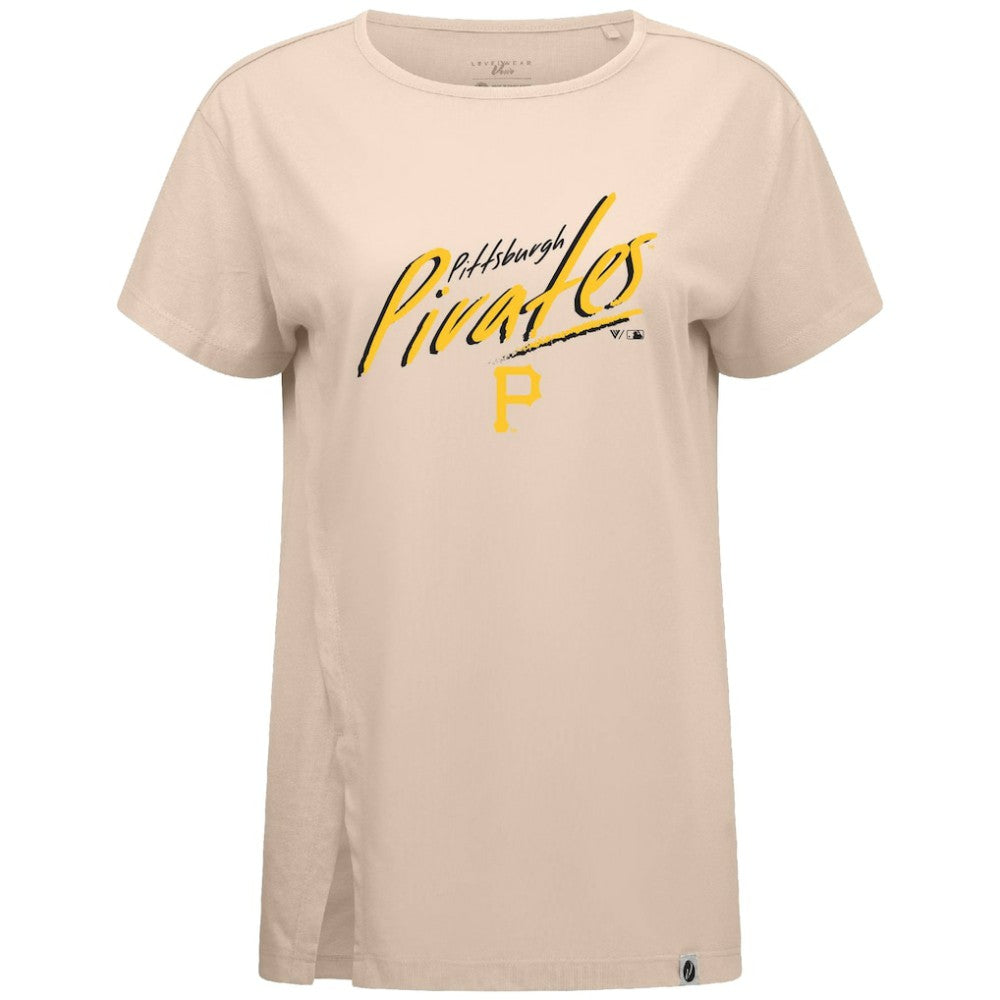 Pittsburgh Pirates Levelwear Women's Influx Sizzle T-Shirt - MLB