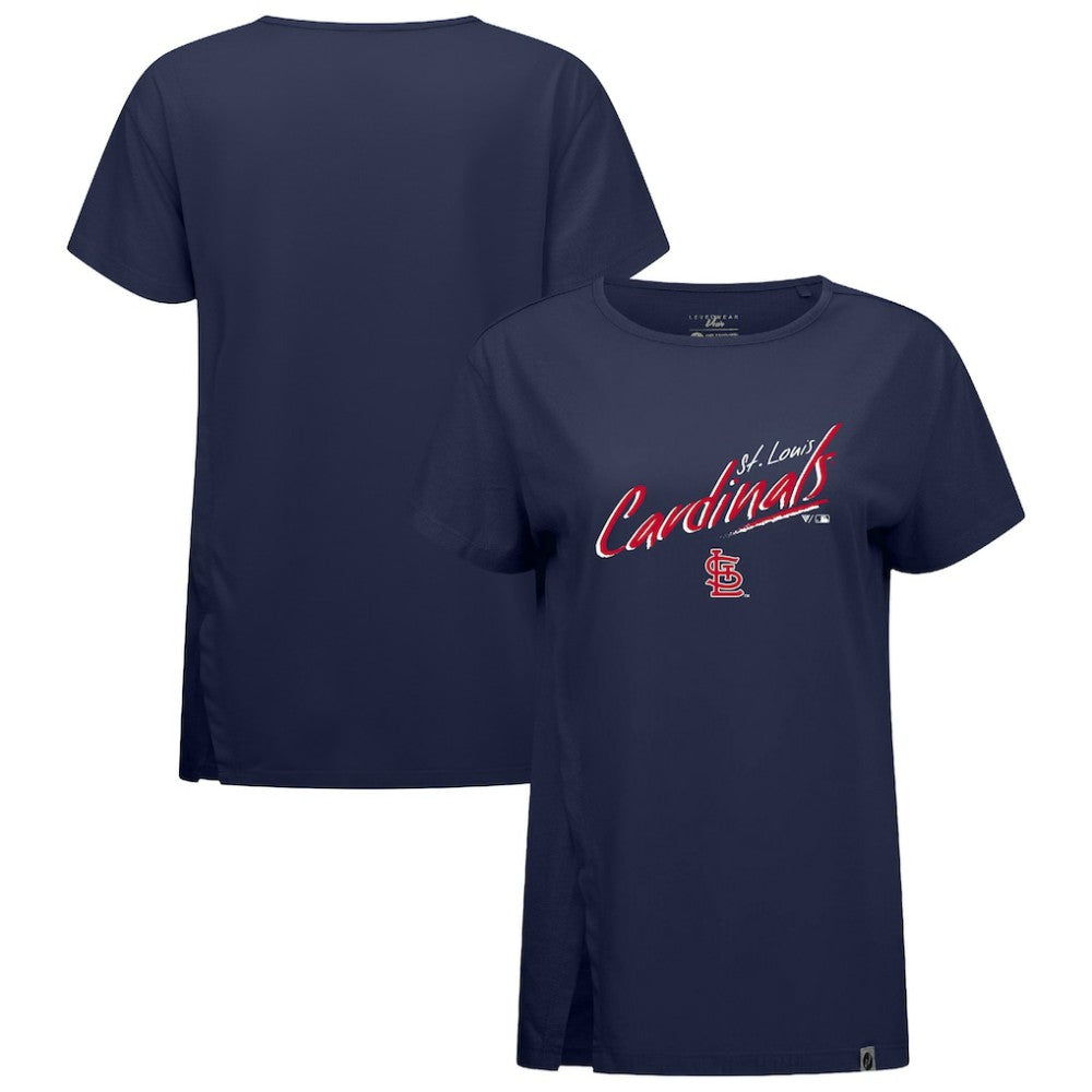 St. Louis Cardinals Levelwear Women's Influx Sizzle T-Shirt - MLB