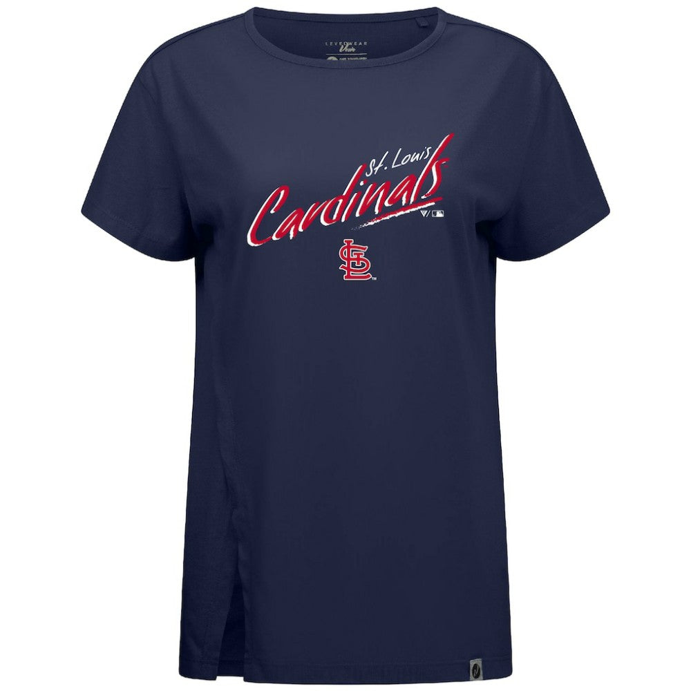 St. Louis Cardinals Levelwear Women's Influx Sizzle T-Shirt - MLB