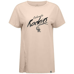 Colorado Rockies Levelwear Women's Influx Sizzle T-Shirt - MLB