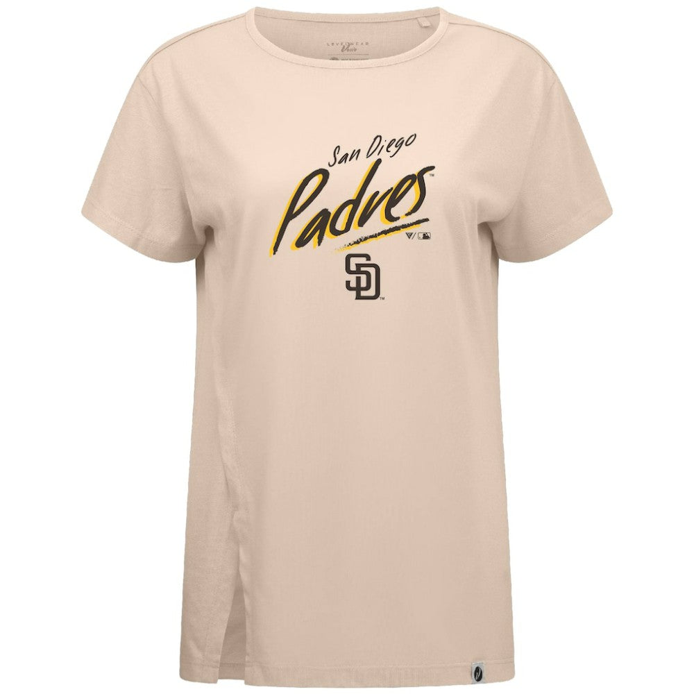 San Diego Padres Levelwear Women's Influx Sizzle T-Shirt - MLB