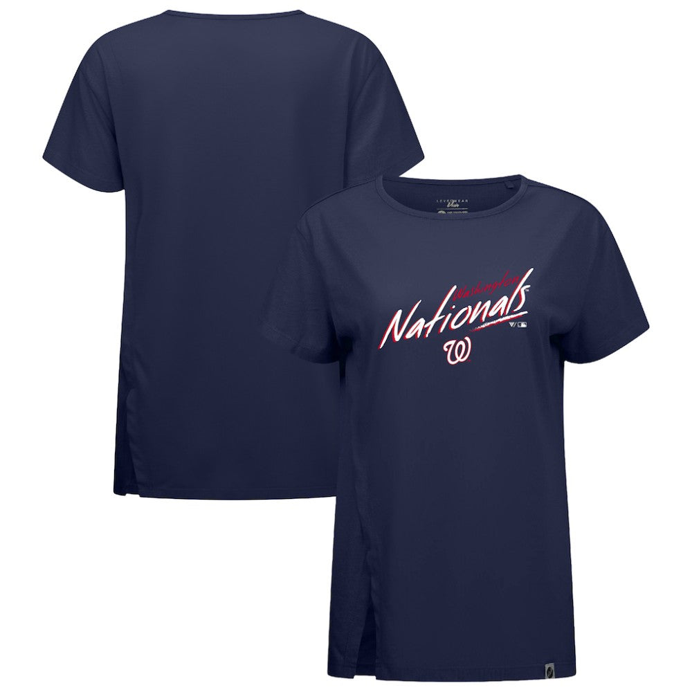Washington Nationals Levelwear Women's Influx Sizzle T-Shirt - MLB