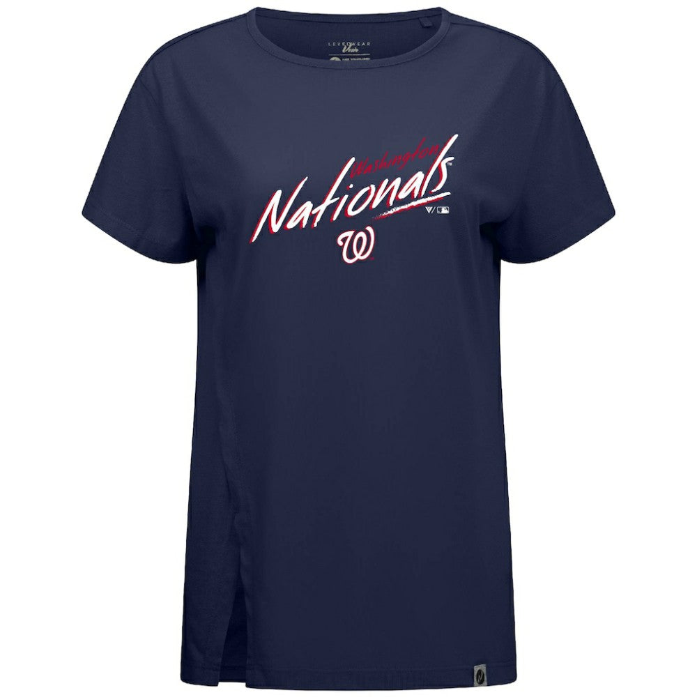 Washington Nationals Levelwear Women's Influx Sizzle T-Shirt - MLB