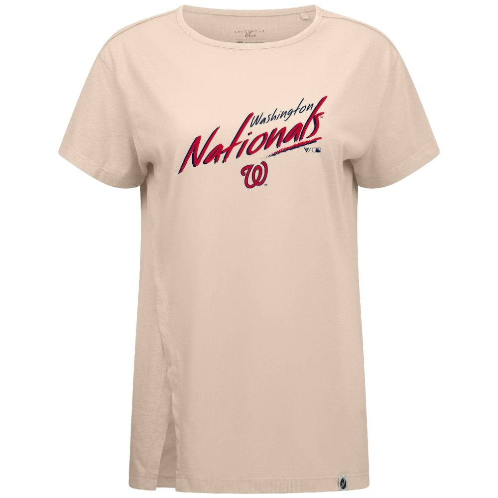 Washington Nationals Levelwear Women's Influx Sizzle T-Shirt - MLB