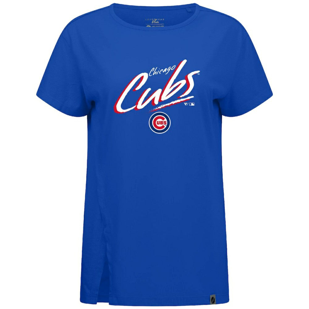 Chicago Cubs Levelwear Women's Influx Sizzle T-Shirt - MLB