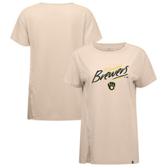 Milwaukee Brewers Levelwear Women's Influx Sizzle T-Shirt - MLB