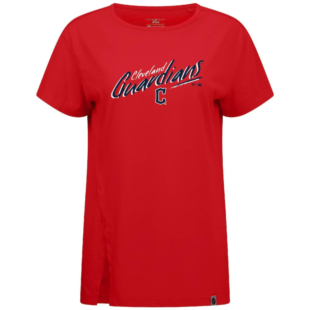 Cleveland Guardians Levelwear Women's Influx Sizzle T-Shirt - MLB