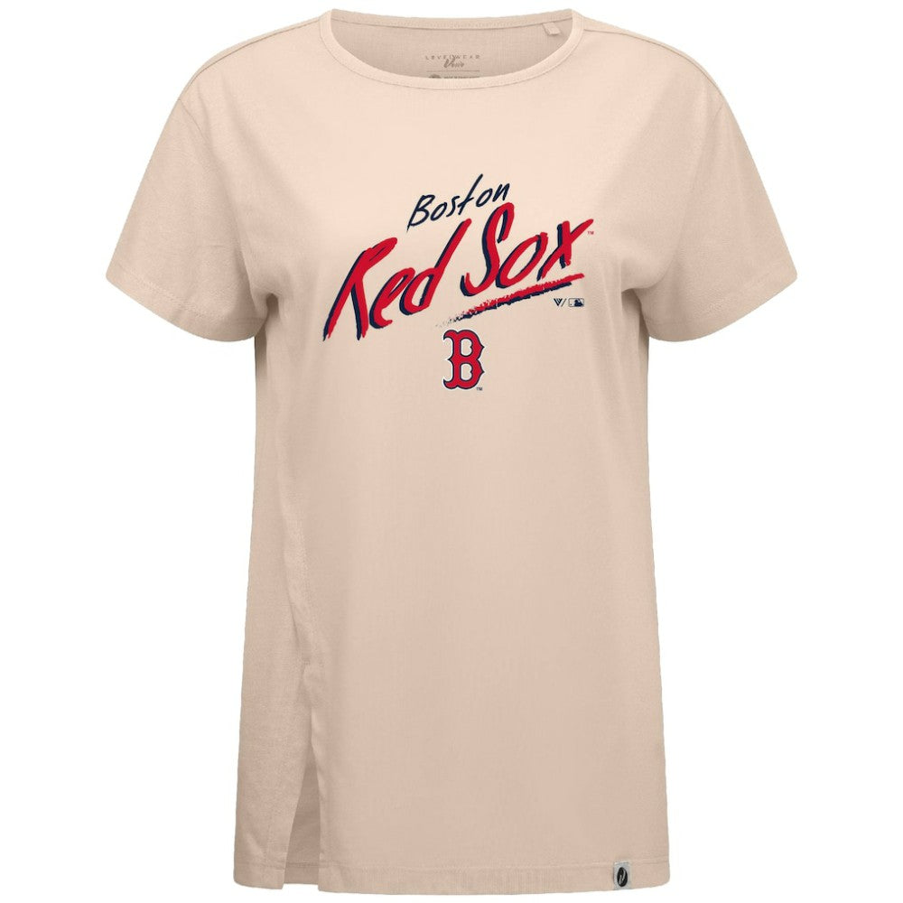 Boston Red Sox Levelwear Women's Influx Sizzle T-Shirt - MLB