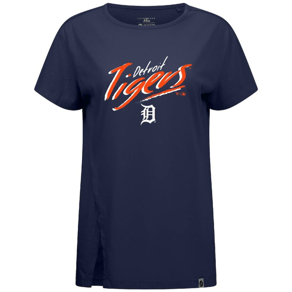 Detroit Tigers Levelwear Women's Influx Sizzle T-Shirt - MLB