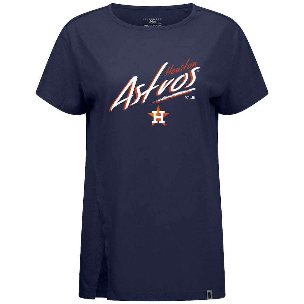 Houston Astros Levelwear Women's Influx Sizzle T-Shirt - MLB