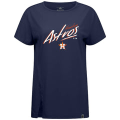 Houston Astros Levelwear Women's Influx Sizzle T-Shirt - MLB