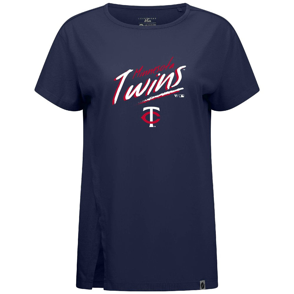 Minnesota Twins Levelwear Women's Influx Sizzle T-Shirt - MLB