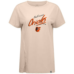 Baltimore Orioles Levelwear Women's Influx Sizzle T-Shirt - MLB