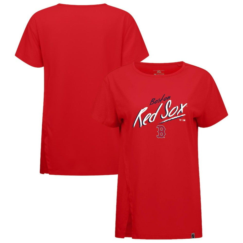 Boston Red Sox Levelwear Women's Influx Sizzle T-Shirt - MLB
