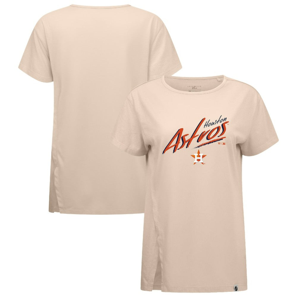 Houston Astros Levelwear Women's Influx Sizzle T-Shirt - MLB