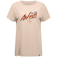 Houston Astros Levelwear Women's Influx Sizzle T-Shirt - MLB