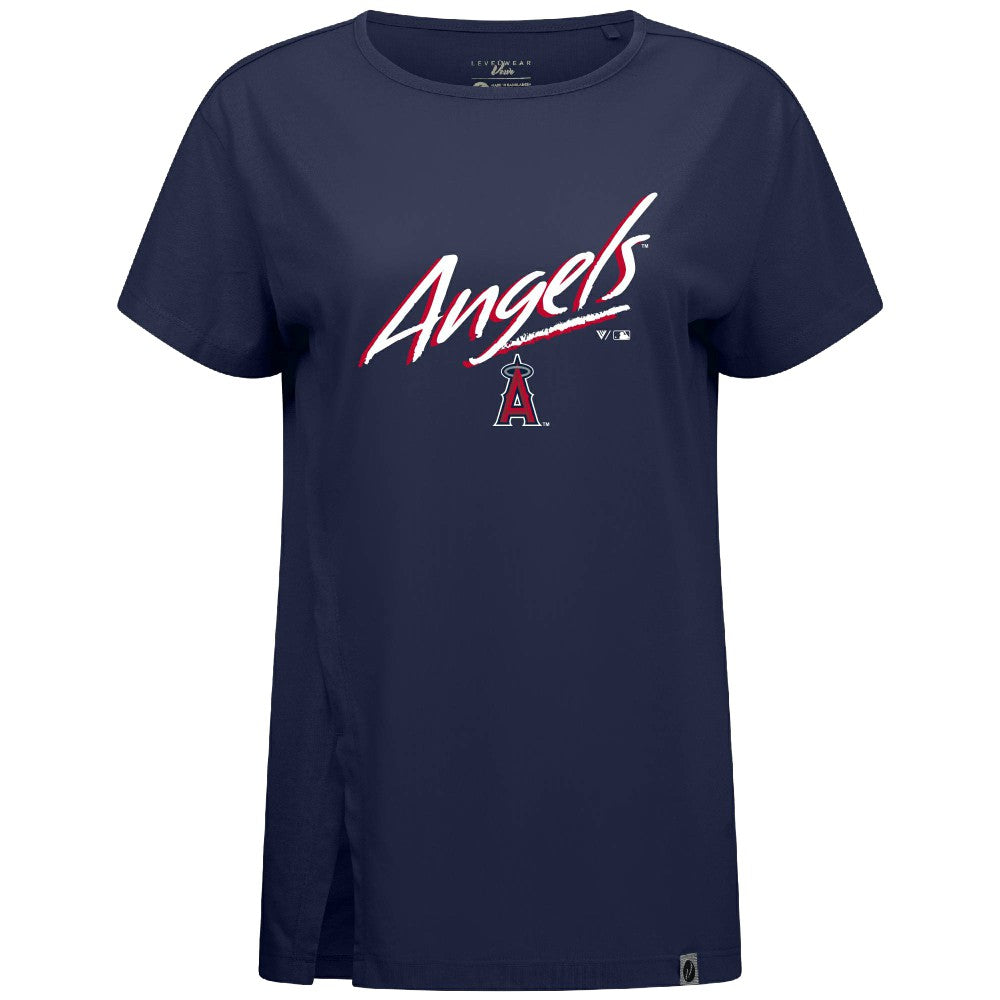 Los Angeles Angels Levelwear Women's Influx Sizzle T-Shirt - MLB