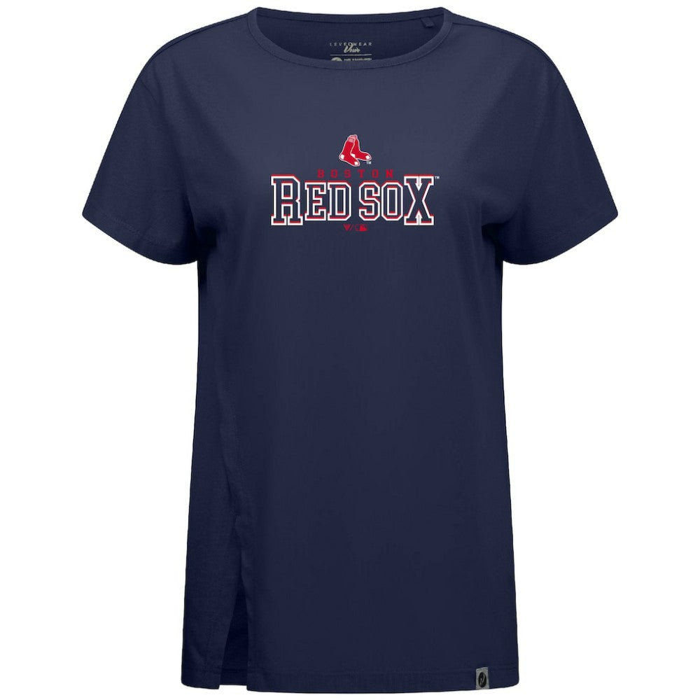 Boston Red Sox Levelwear Women's Influx Journey T-Shirt - MLB