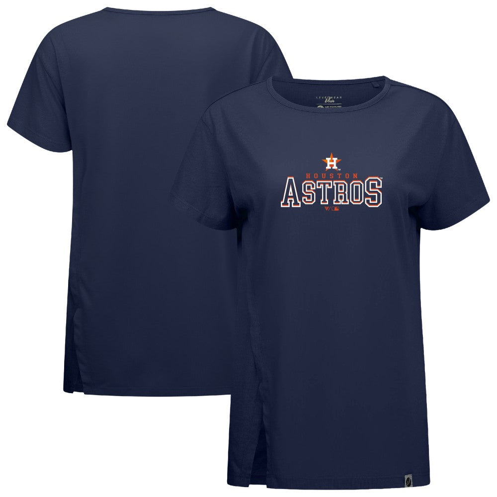 Houston Astros Levelwear Women's Influx Journey T-Shirt - MLB
